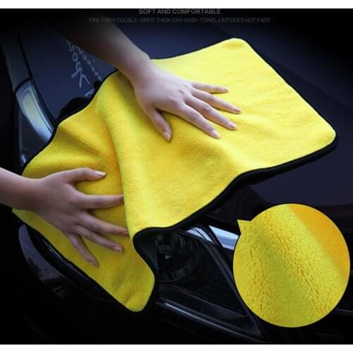 850GSM Thick Car Wash Microfiber Towel Car Cleaning Drying Cloth Car Care Cloth Detailing Car Wash Towel Home Kitchen Cleaning