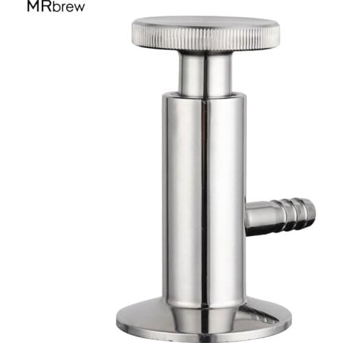 Sanitary Sample Valve 1.5" Tri Clamp Ferrule 50.5mm 25.4mm OD Stainless Steel Sampling Valve Homebrew Tools For Beer Wine