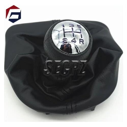 Gear Shift Knob For Peugeot 206 306 307 308 3008 For Citroen C2 C4 Picasso 5 Speed Gear Stick Shift Knob handle and fabric