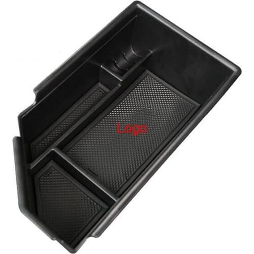 Tonlinker Interior Central armrest Cover case Stickers for Nissan murano 2015-19 Car styling 2 PCS PU Leather Cover stickers