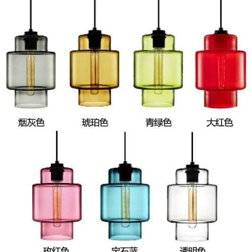 Vintage Pendant Light Loft Glass Hanging Lamp For Kitchen Dining Room Home Lighting Luminaria Retro Industrial Pendant Lamp Ing