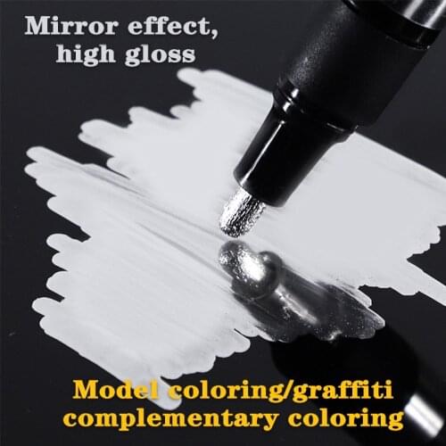 Liquid Chrome Alcohol Paint Pump Marker 1-Pack 0.8/3/6mm