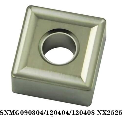 100% Original SNMG SNMG090304 NX2525 SNMG120404 10pcs Carbide Insert CNC lathe Blade Imported From Japan High Efficiency Quality