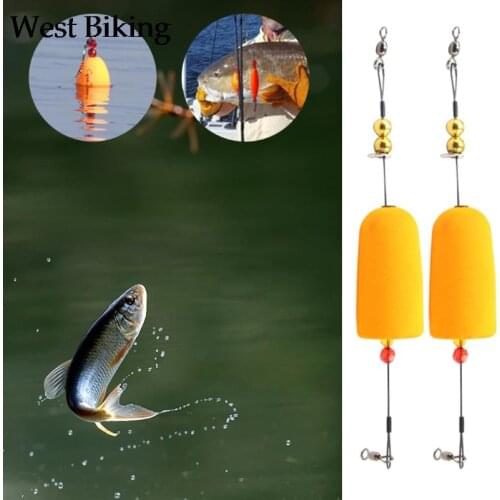 2Pcs/Pack Fishing Floats Wire Cork For Redfish Bobbers Cork Floats Popping Cork Fish Tackle Pesca Iscas Accessories