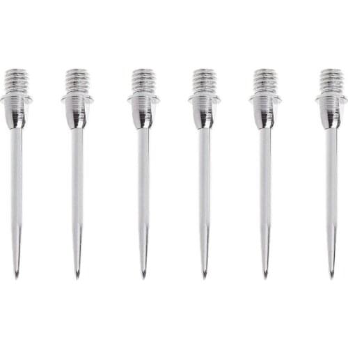 270C 6pcs Professional Replaceable Dart Steel Tip 2BA Thread Darts Needle Accessories