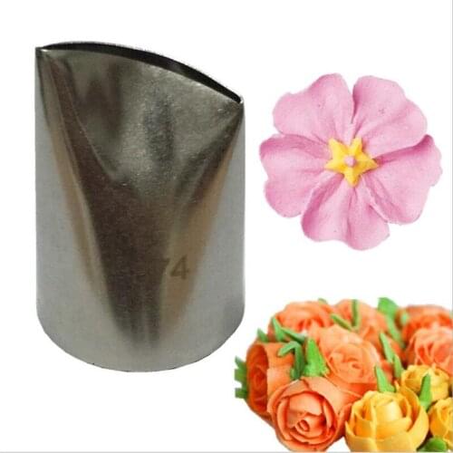 5Pcs/set Rose Pastry Nozzles Stainless Steel Nozzle DIY Icing Piping Tips Sets Cupcake Cake Decorating Tools Kitchen Tools