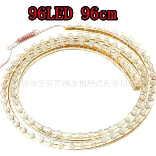 96cm 96LED Atmosphere Light Bar, Hub Light, Car Chassis Light Red, Blue, Green, White Color