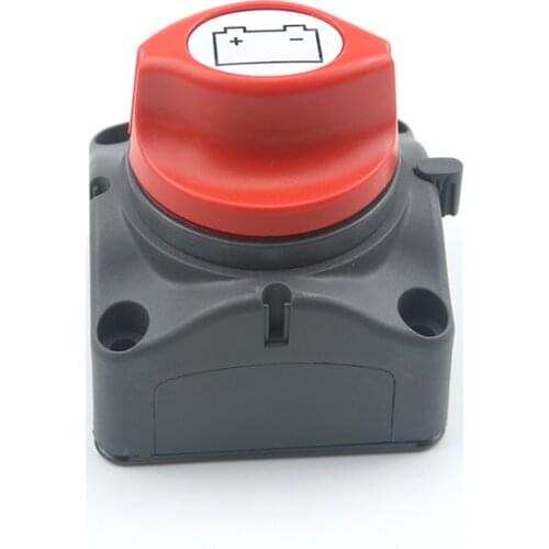 Car Auto 12V-60V 100A-300A RV Marine Boat Battery Selector Isolator Disconnect Rotary Switch Cut