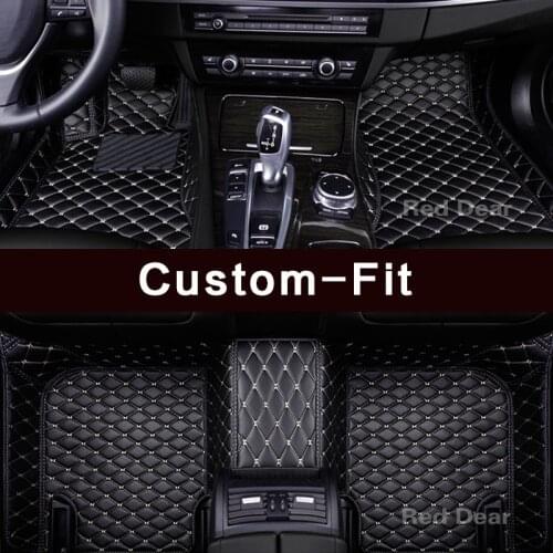 Custom fit car floor mats for Toyota Prius V/ Prius Alpha/ Prius+ Prius C Aqua full cover car-styling carpet rugs luxury liners