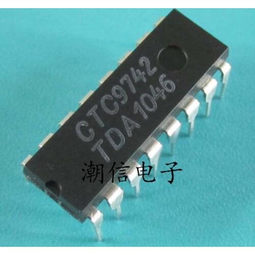 Free shipping new%100 new%100 TDA1046 DIP-16