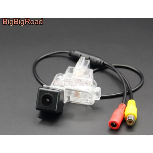 BigBigRoad Vehicle Wireless Rear View Parking CCD Camera HD Color Image Waterproof For Mazda 6 3 Mazda6 Mazda3 2009 -2013