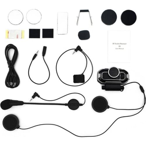Bluetooth 5.0 Waterproof Headset FM Radio Voice Wake Up Call Automatically Answer Microphone Motorcycle Helmet Stereo Headset
