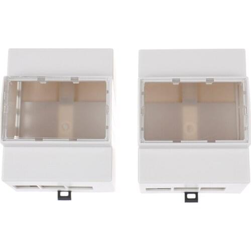 Raspberry Pi 4 Model B ABS Case White Case Protective Case Enclosure For RPI 3 Model B