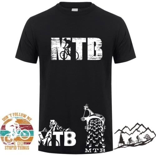 Mountain Bike T Shirt MTB Biking Men Unisex Cotton Cool Design Bicycle Tops Tee