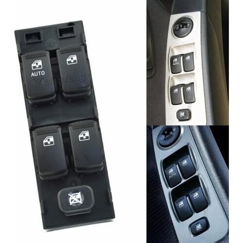 Left Hand Power Window Master Control Switch 93570-1C110 For Hyundai Getz 2003-2010 Matrix 2006-2011