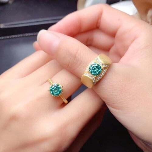 Lovers ring Moissanite Ring for Besting Wedding Ring Free shipping 925 sterling silver Fine jewelry