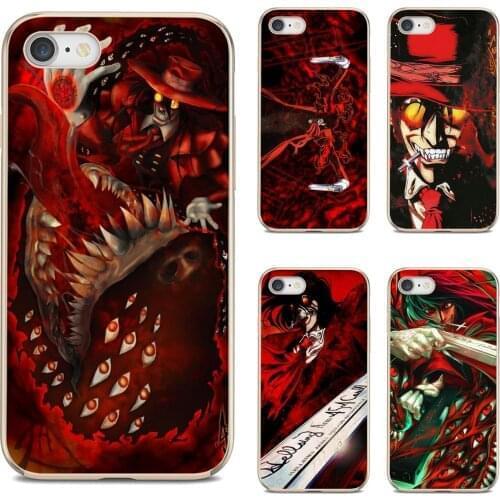 For Samsung Galaxy A9 A8 Star Lite A3 A5 A7 A6 Plus 2018 2015 2016 2017 Horror-Anime-Hellsing-Alucard-Fan-art Soft Covers