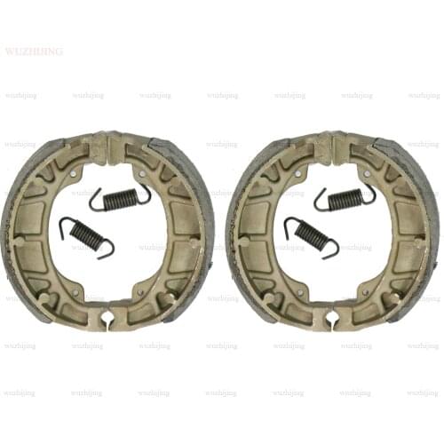Brake Drum set fit SUZUKI DS 80 DS80 1980 - 2000 1999 1998 1997 1996 1995 1994 1993 1992 1991 1990 1989 1988 1987 1986