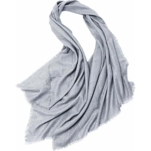 Wool Scarf Luxury Brand High Quality Natural Fabric Wool Scarf Pashmina Fashionable Free Shipping