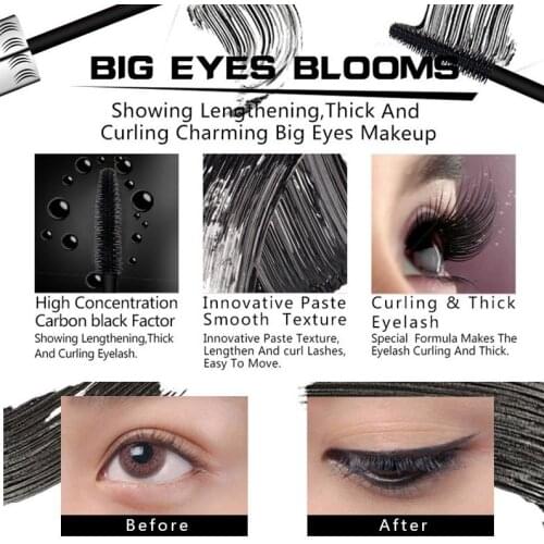 Makeup Mascara Waterproof Lashes Extension Thick Curling False Eyelashes Cosmetics Eyes Make Up Tool MU8669