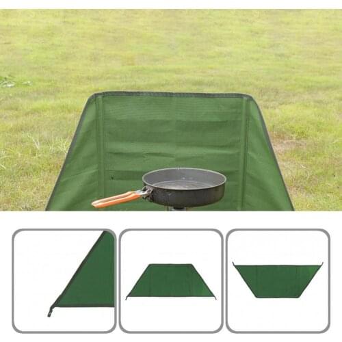 Multi-purpose Universal Barbecue Camping Grill Windscreen Aluminum Alloy Camping Stove Windshield Thicker for BBQ