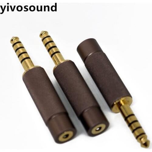Yivosound hifi 2.5mm Female to 4.4mm Male Balanced Adapter High Fidelity Earphone Balanced Interface Audio Plug 4.4 mm to 2.5 mm