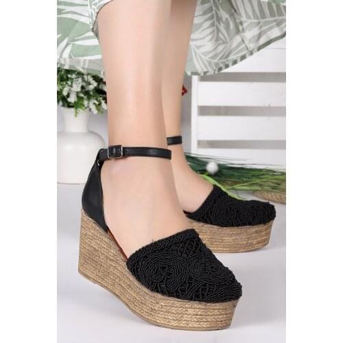 Woggo Pnt 345007 Skin 8 Cm Wedges Female Sandals Shoes