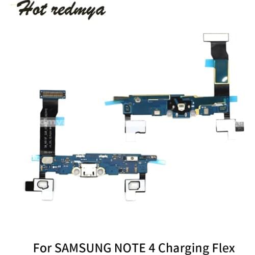 10pcs USB Charging Port For Samsung Note 4 N9100 N910F N910A N910V N910P N910T Charger Dock Connector Flex Cable Repair parts