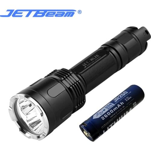 2020 Jetbeam WL20 LED Flashlight Cree XPG White,Red and Gree 3 Lights Hunting Flashlight Tactical Flash light with 18650 Battery