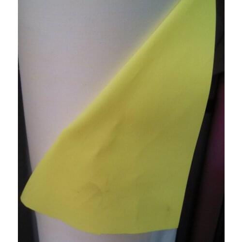 Highlight yellow&red Reflective material fabrics sale unit by 91.4CM*100CM