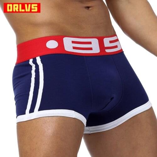 Brand men Underwear boxer Sexy cotton Cuecas Boxers Mens boxer shorts Gay Underwear Man male boy underpants slip BS40