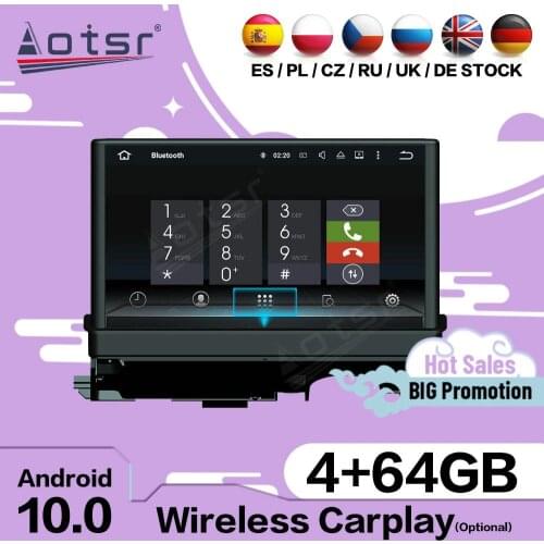 Carplay Multimedia Stereo Android 10 For Audi A3 2011 2012 2014 2015 2016 2017 2018 2019 GPS Navi Audio Radio Receiver Head Unit