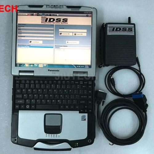 CF19 laptop+for ISUZU IDSS INTERFACE heavy duty truck diagnostic scanner for ISUZU E-IDSS support globle ready to use