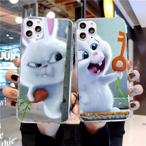 Cute animal phone case for iPhone 1112 Pro Max X XS Max XR transparent soft case for iPhone 7 8 6 6S Plus se20 Funda phone case