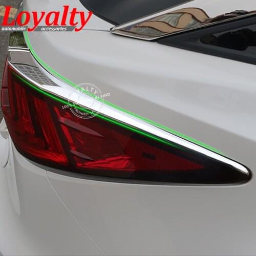 Loyalty for LEXUS RX 2016 2017 2018 ABS Chrome & Matte Rear Taillight Lamp Cover Trim Moulding Car Styling Auto Accessories