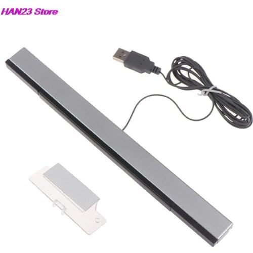 Game accessories Wii Sensor Bar Wired Receivers IR Signal Ray USB Plug Replacement for Nitendo Remote