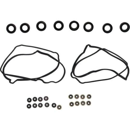 Car Valve Cover Gaskets Spark Plug Tube Seals Set Washer Seals 11214-50011 11193-70010 90210-07001 for Lexus Toyota