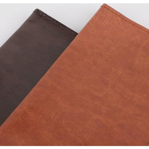Retro Men Women Leather File Folder Document Organizer Storage Bag Envelope Meeting Travel Conference Holder XXUC