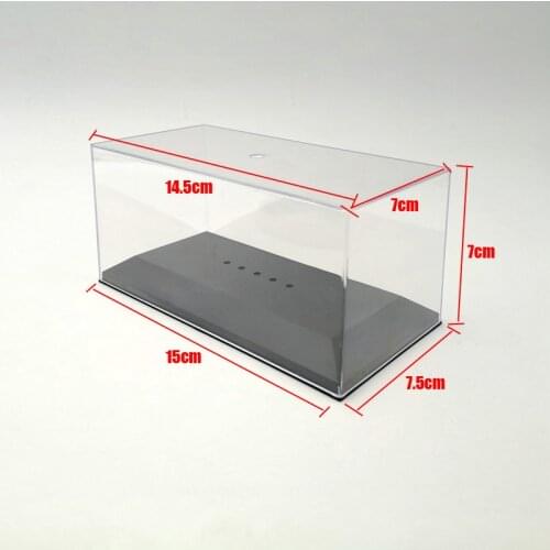 1/43 Model Car Acrylic Case Display Box Transparent Dustproof IXO Plastic Clear