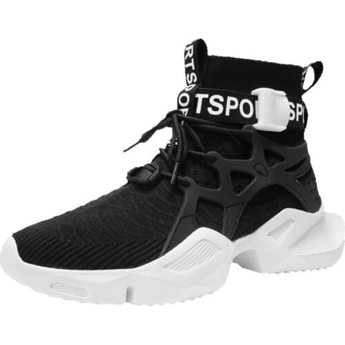 Mens Casual Shoes, High-top Shoes, Mens Sports Shoes, Comfortable, Lightweight, Breathable, Non-slip Wear-resistant Mens Shoe