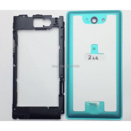 Original Housing Frame Battery Cover Door Back For Sony Xperia Z2a D6563