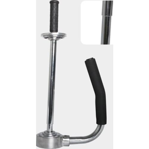 Portable 30-50cm Height Adjustable Stretch Film Wrapping Machine, Handheld Dispenser Stainless Steel Carton Package