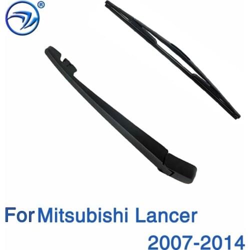 Wiper 14" Rear Wiper Blade & Arm Set For Mitsubishi Lancer 2007-2014 Windshield Windscreen 2008 2009 2010 2011 2012 2013 US $9.3