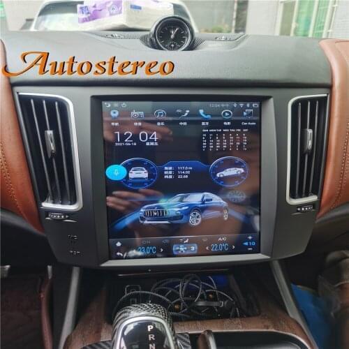 Tesla Radio For Maserati Levante SUV Android Multimedia Player Car GPS Navigation Head Unit Tape Recorder Auto Stereo Satnav IPS
