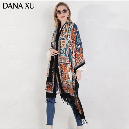 Fashion Winter Scarf For Women Scarf Cashmere Warm Plaid Pashmina Scarf Luxury Brand Blanket Wraps Female Scarves And Shawls