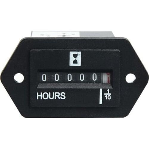 SYS-1 generator parts hour meter time counter 12v 24v 220v 110v