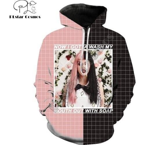 Melanie Martinez Hoodies Men Sweatshirt 3D Print Cry baby Hoody Fashion Harajuku Streetwear Unisex Pullovers Drop shipping