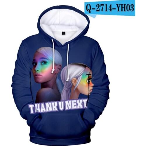 Ariana Grande Hoodies Men/women Streetwear Clothes Girls Sweatshirts Fashion Ariana Grande Pullover Boys/girls Casu Kids Clothes