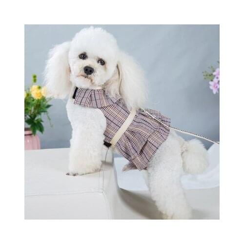 Pet Supplies Dog Leash Anti-lost Small Dog Skirt Comfortable Breathable Cat Leash Pet Clothes Dog Dress