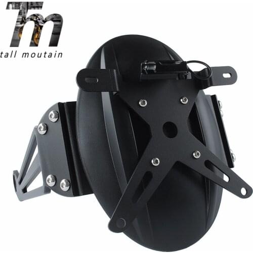 For Duke 390 RC 200 RC200 2013-2020 20172018 2019 Rear Mudguard Fender with License Plate Light Bracket Rack Holder Support